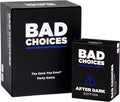 BAD CHOICES Juego de fiesta + set de After Dark – Divertido juego de cartas para adultos para amigos y noche de juegos | Divertido juego de mesa para conversación y rompehielos para fiestas, juegos previos, reuniones sociales e ideas de regalo divertidas