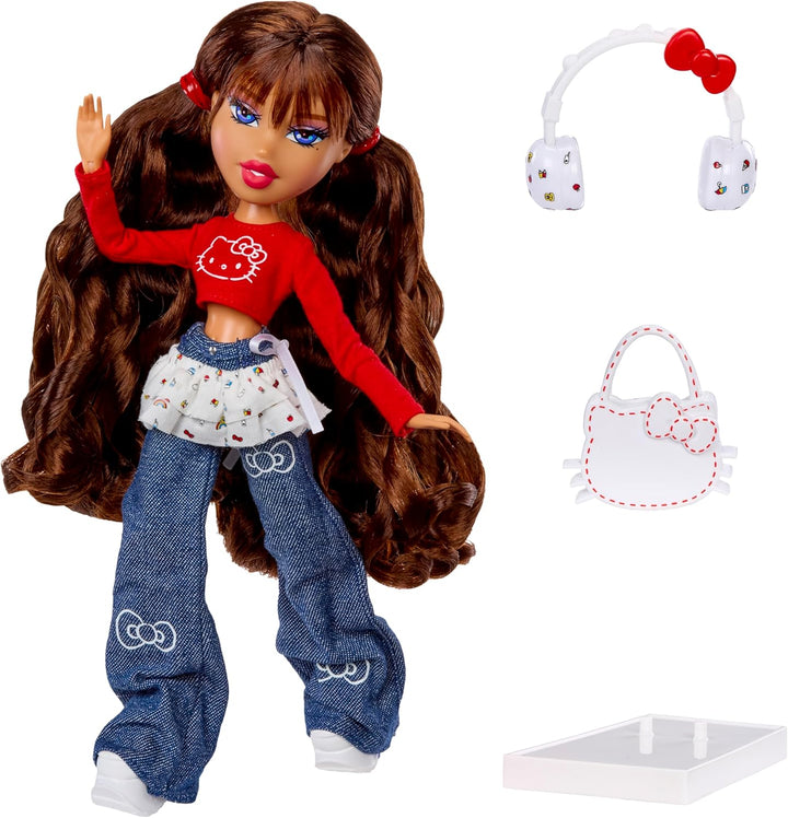 Bratz x Hello Kitty Yasmin Sanrio - Muñeca de moda con accesorios