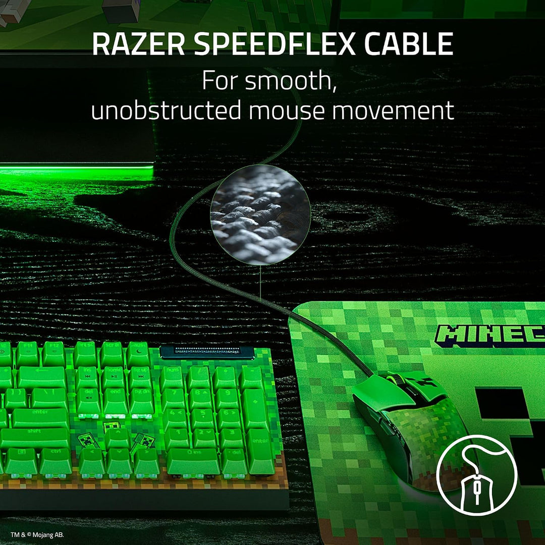 Ratón Razer Cobra con cable para juegos: 58g ultra ligero - Interru...