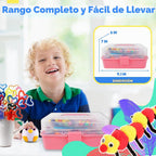 SMILESSKIDDO Suministros de manualidades para niños, más de 1400 piezas de