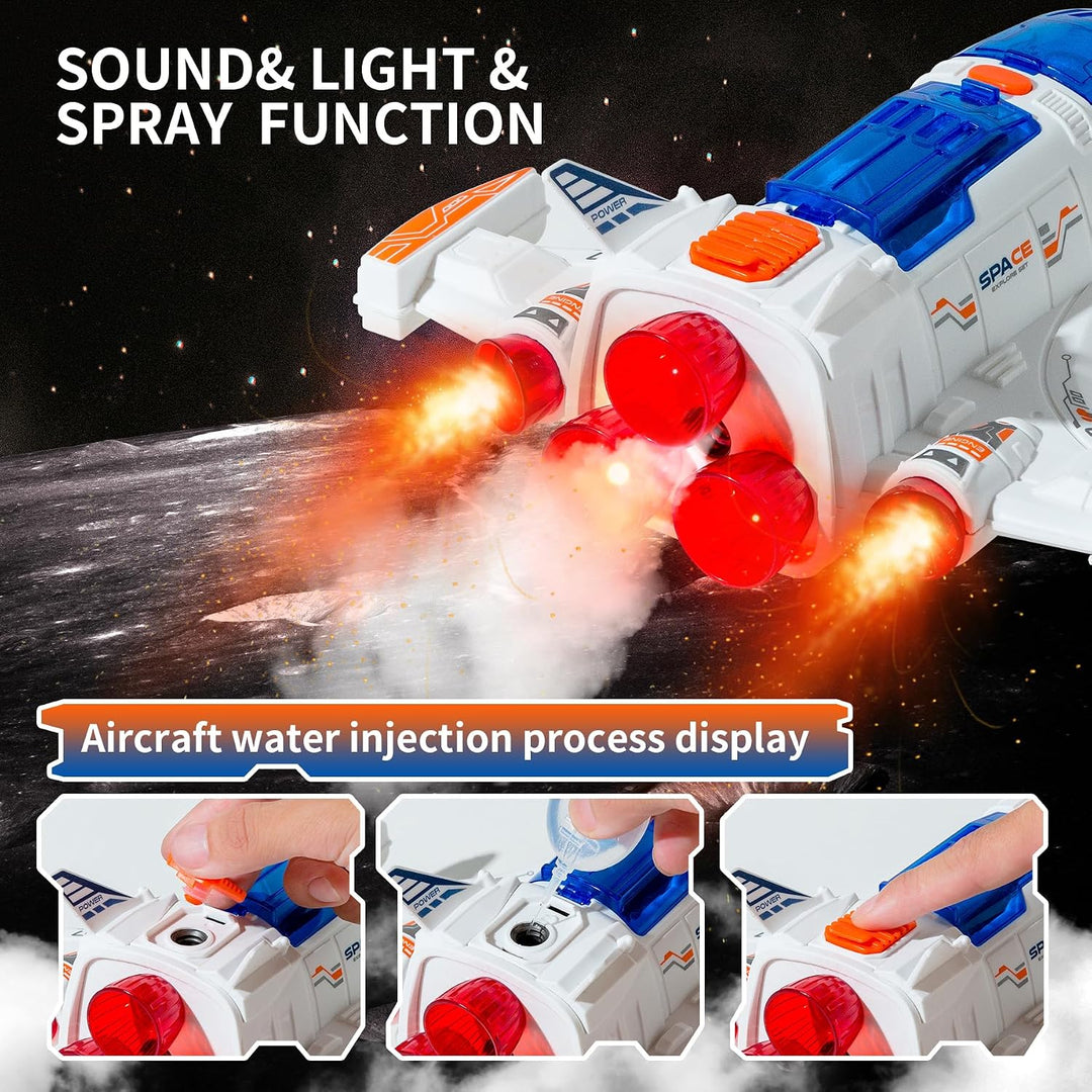 Wbzle Juguete de Transbordador Espacial con Figura de Astronauta -...