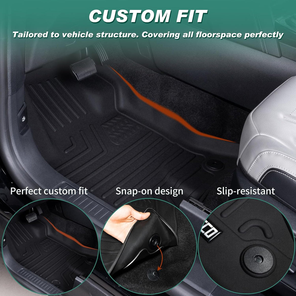 Alfombrillas y revestimientos de carga para Dodge Durango 6