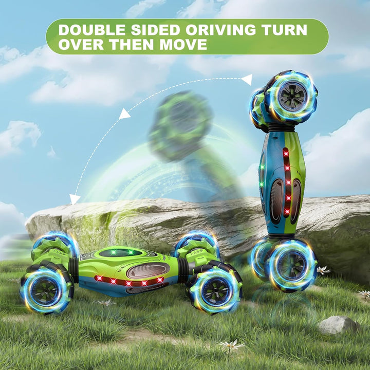 HOSHIPLAY - Coches RC, juguetes de auto de acrobacias con detección...