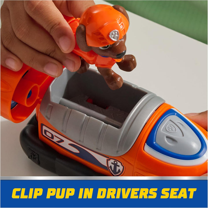 PAW Patrol, Hovercraft de Zuma, vehículo de juguete con figura de a...