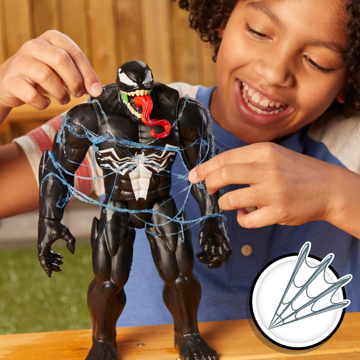 Marvel Spider-Man Real Webs Ultimate Web Blaster, lanzador 2 en 1, juguete de juego de rol, disfraz de Spider-Man, juguetes de Spider-Man para niños de 5 años en adelante