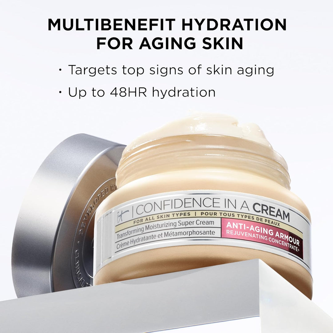 IT Cosmetics Confidence in a Cream - Hidratante y antienvejecimient...