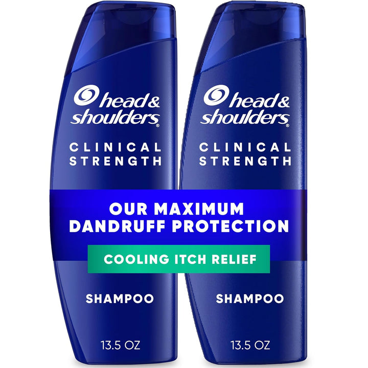 Head &amp; Shoulders Champú Anti-Caspa, Pack Doble de Alivio Intens...