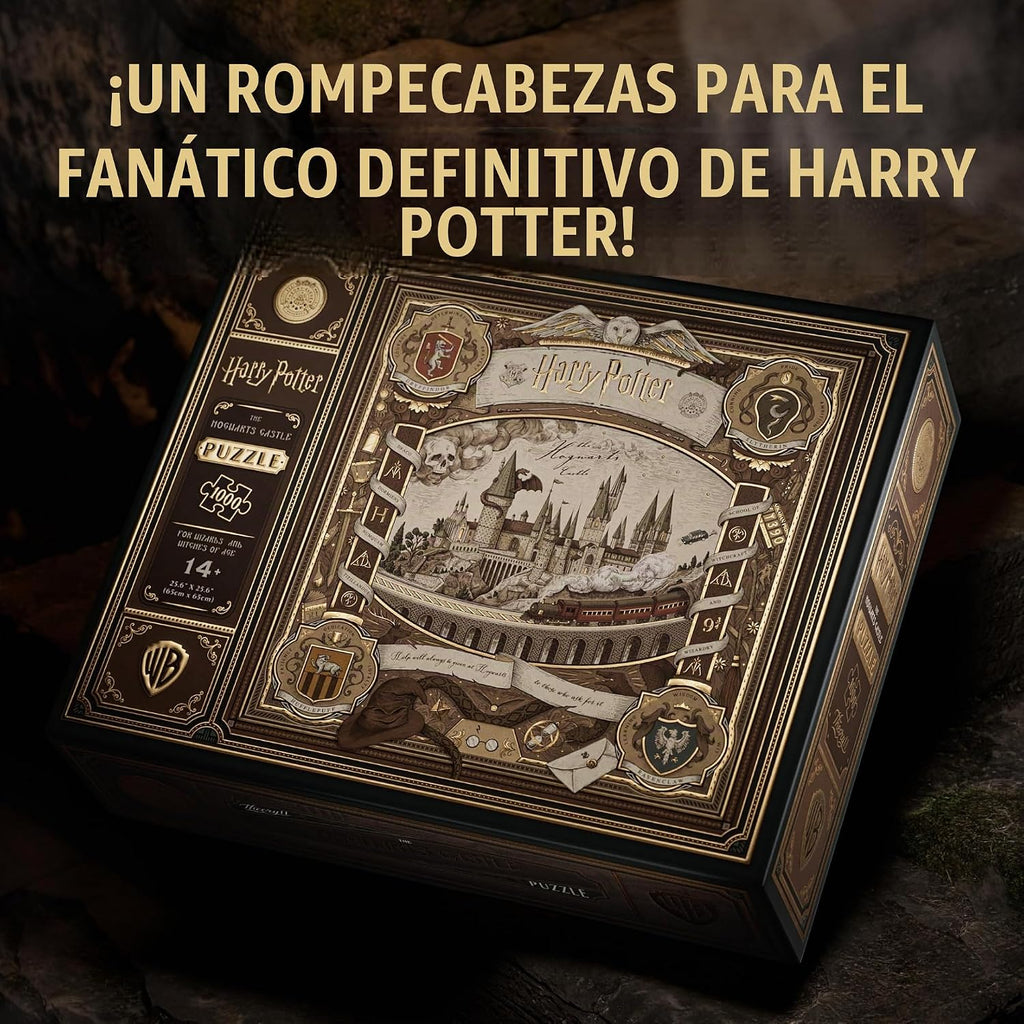 theory11 Rompecabezas de Harry Potter - Rompecabezas de 1,000 piezas - Mercancía y coleccionables oficialmente licenciados de Harry Potter - Ajuste de precisión y calidad premium - Rompecabezas de