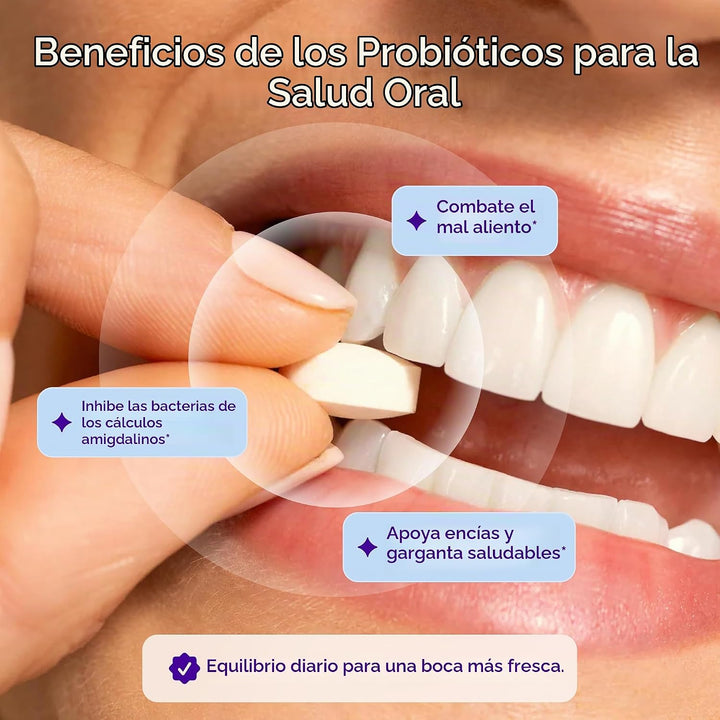 Burst Probióticos dentales (45 unidades) | Probióticos orales para...