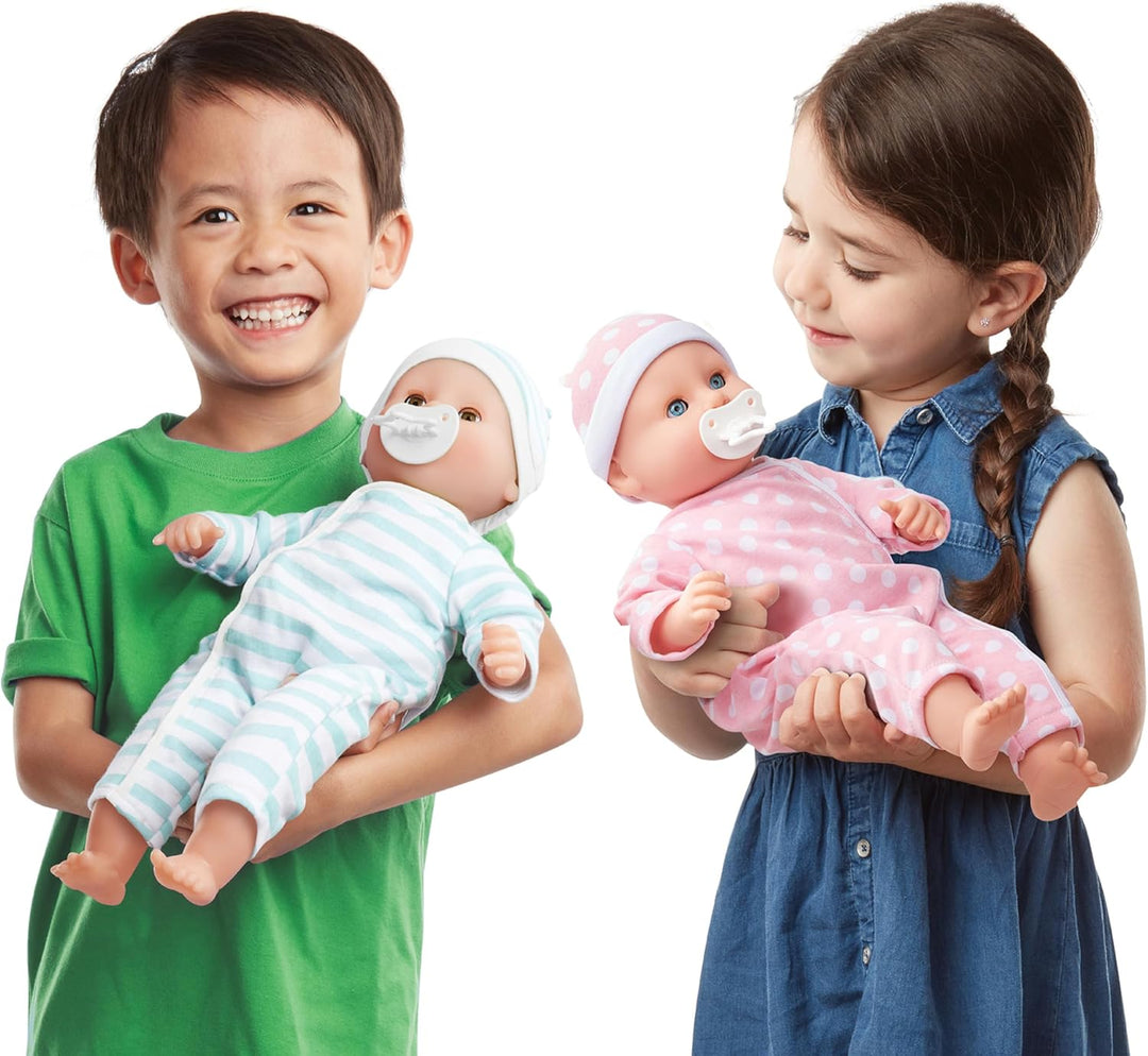 Melissa &amp; Doug Mine to Love Luke &amp; Lucy - Muñecas realistas...