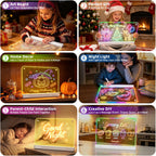 Puerta de dibujo LED de 16 pulgadas, regalos de juguetes para niños