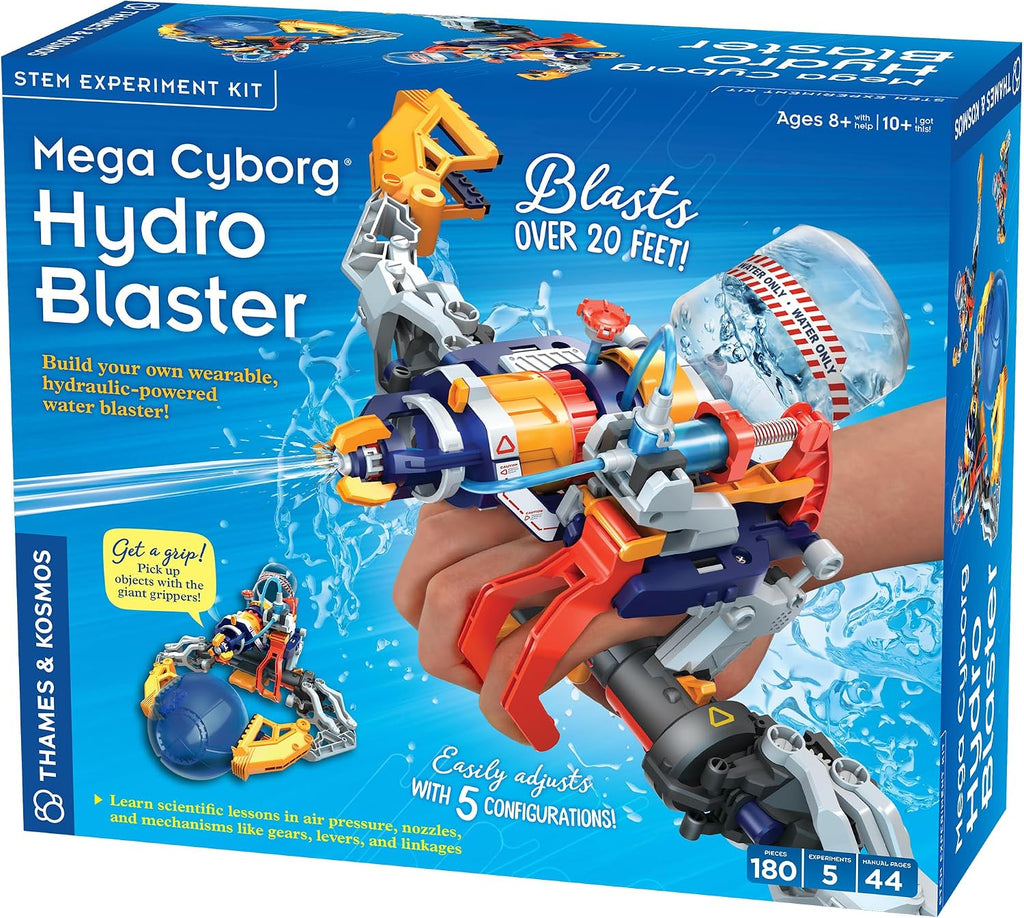 Thames & Kosmos Mega Cyborg Hydro Blaster | Set de robótica e ingeniería