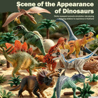 Juguetes de dinosaurio para niños, figuras de acción de dinosaurios grandes