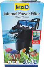 Tetra Whisper 135 GPH - Filtro de alimentación interno para acuarios