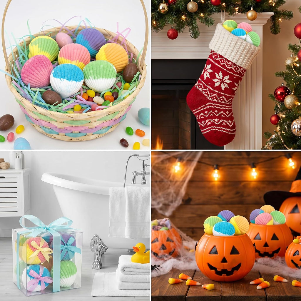 Bombas de baño de concha mágica Clear&Fresh para niños con joyas sorpresa