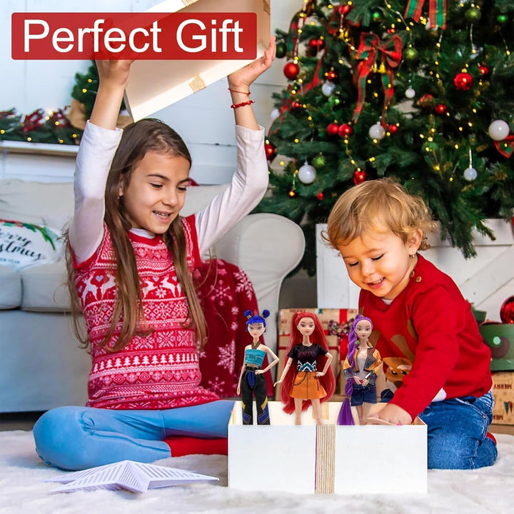 NOVMPAQ Muñeca de moda de 115 pulgadas para niños hecha