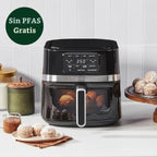Cuisinart Freidora de aire, freidora de cesta de 4.5 cuartos con 4