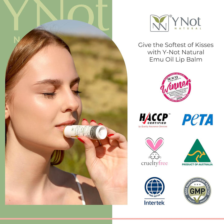 YNN Emu Oil - Bálsamo labial hidratante con protección solar extrem...