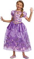 Disguise Disfraz de princesa Rapunzel para niñas, disfraz oficial de princesa de Disney, disfraz infantil