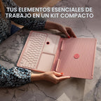 Logitech Casa Pop Up Desk Laptop Stand, teclado & Touchpad - Pink