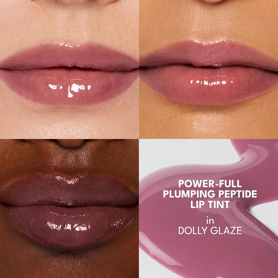 Buxom Power-Full Plumping Peptide Lip Tint, bálsamo de tratamiento...