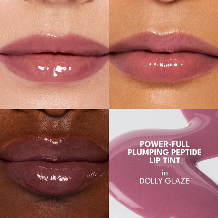 Buxom Power-Full Plumping Peptide Lip Tint, bálsamo de tratamiento...
