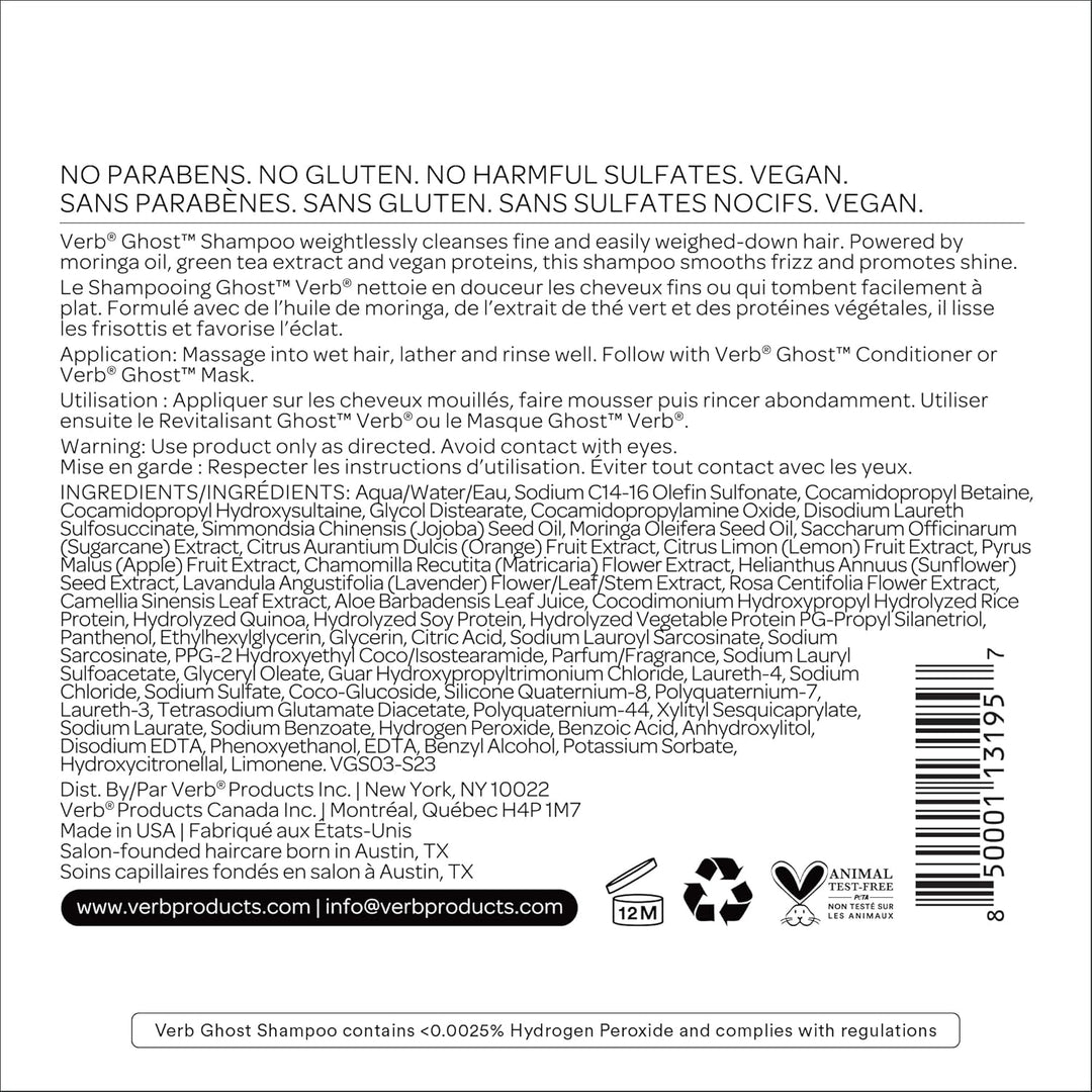 VERB Set Duo de champú y acondicionador Ghost