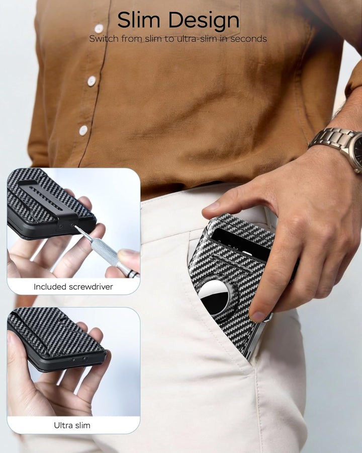 Cartera Vast Scenery para hombres [Seguro y de Acceso Rápido] con b...