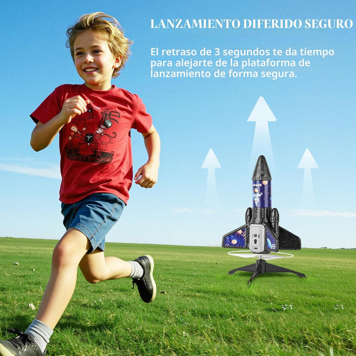VisionX Lanzacohetes para niños, diseño mejorado de 2ª generación,...