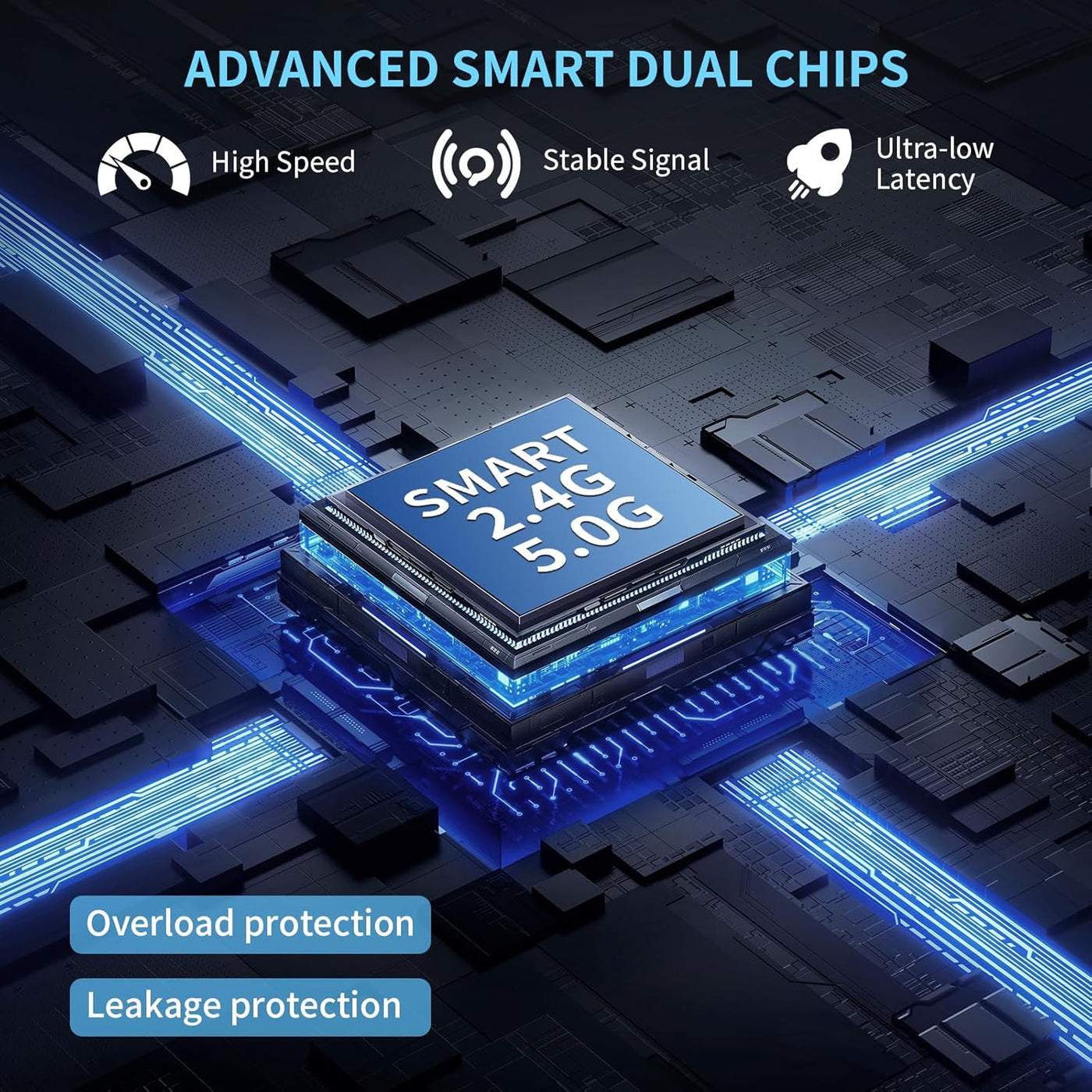 Extensor de Rango WiFi 6 AX3000 2025, Extensor de Señal WiFi con Pu...