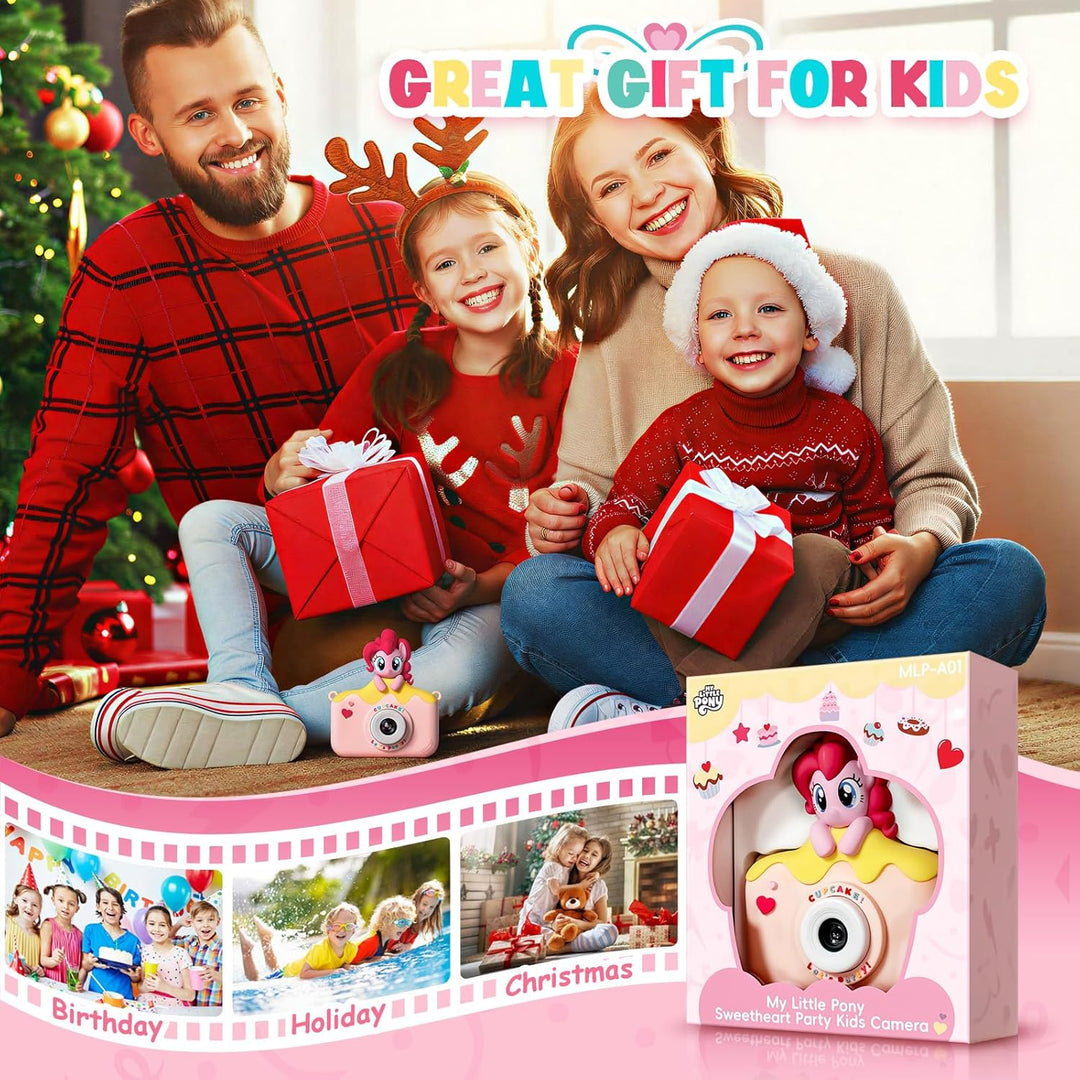 My Little Pony Hasbro - Cámara digital para niños de 3 a 12 años, c...