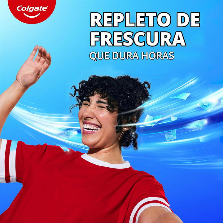 Colgate MaxFresh Pasta de dientes con flúor, tamaño de viaje, menta...
