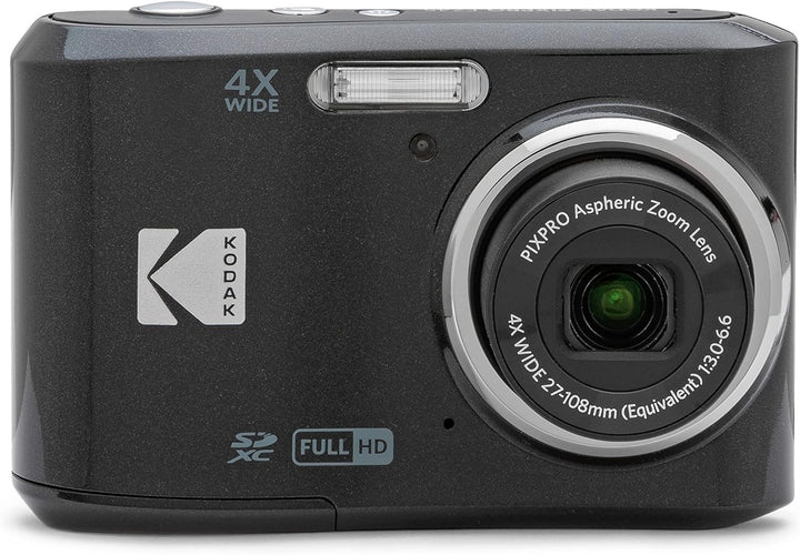 Cámara digital KODAK PIXPRO Friendly Zoom FZ45-BK de 16 MP con zoom...