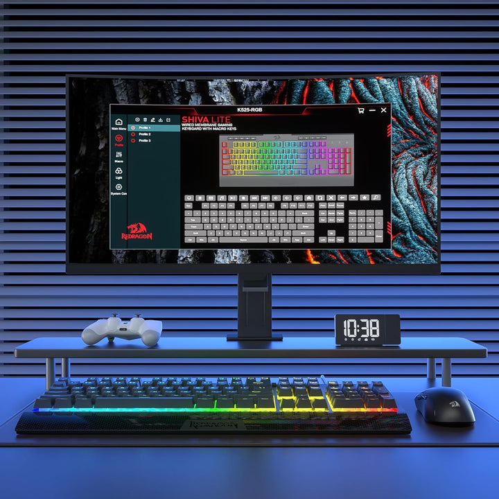 Redragon K525 RGB retroiluminado 104 teclas teclado para juegos de...
