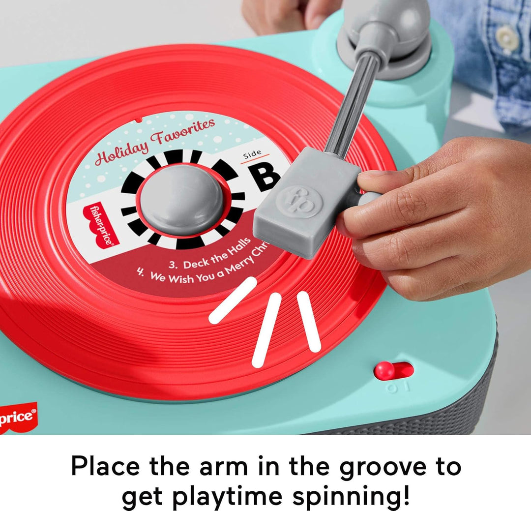 Fisher-Price Juguete musical de lujo Rockin Record Player
