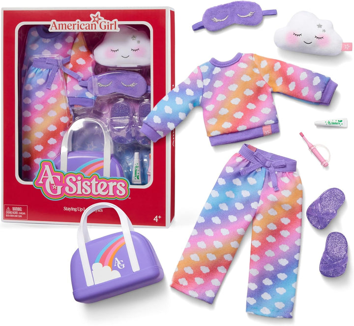 American Girl, AG Sisters Staying Up Late Styles, ropa de muñeca, p...