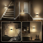 Lámpara Luz nocturna, luces nocturnas enchufables a la pared, ajustable, 3000 K