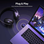 UGREEN Adaptador Bluetooth USB-C para PS5, Adaptador de Audio Bluetooth 5.3 con APTX Baja Latencia y aptX-Adaptive, Transmisor de Audio Inalámbrico para Conectar Auriculares Inalámbricos y Earbuds