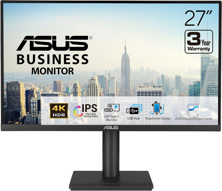 ASUS Monitor de negocios 4K de 27" (VA27UCPS) - UHD (3840 x 216...