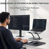 ALASHI Soporte para laptop para escritorio con base giratoria de 36...