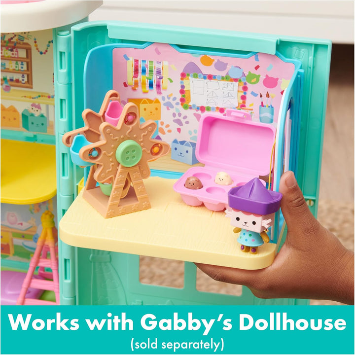 Gabby's Dollhouse, habitación Baby Box Cat Craft-A-Riffic con f...