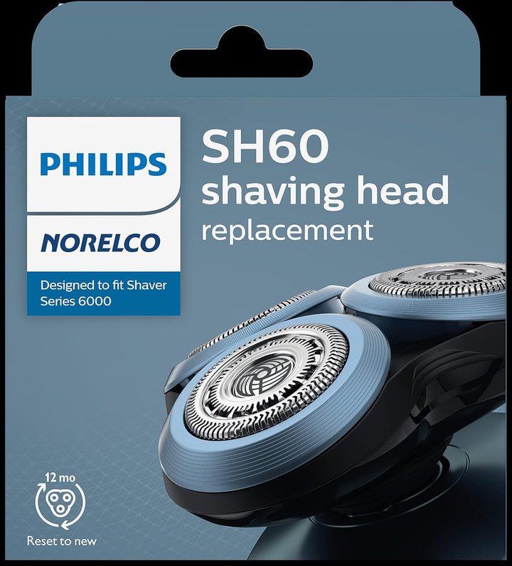 Cabezales de afeitado Philips Norelco genuinos SH60\/72 compatibles...