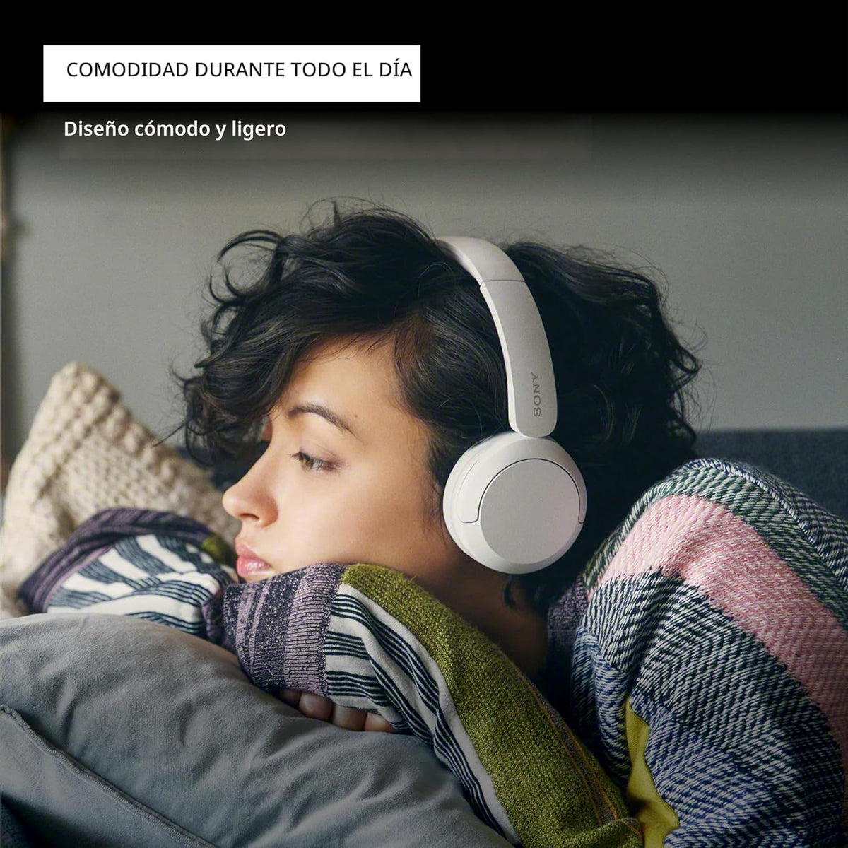Auriculares Sony WH-CH520 Bluetooth inalámbricos con micrófono y ha...