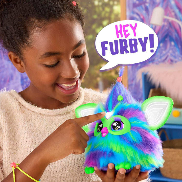 Furby Galaxy brilla en la oscuridad 15 accesorios de moda