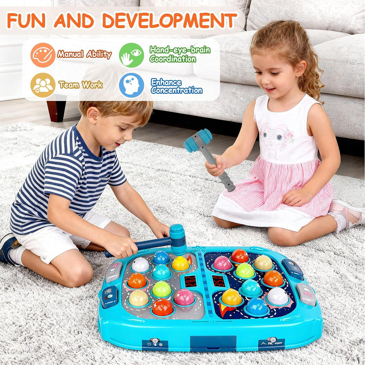 Whack Game Mole, juguetes para niños de 3 a 12 años, regalos para niños a