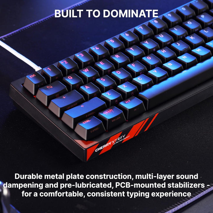 CHERRY XTRFY K5 Pro TMR Compact, Teclado Gaming con Cable Magnético...