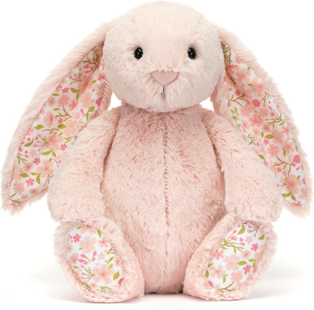 Jellycat Blossom Blush Bunny - Peluche de cereza, tamaño mediano