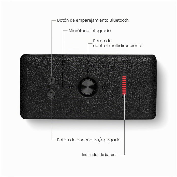Altavoz Bluetooth portátil Marshall Emberton III - Diseño resistent...