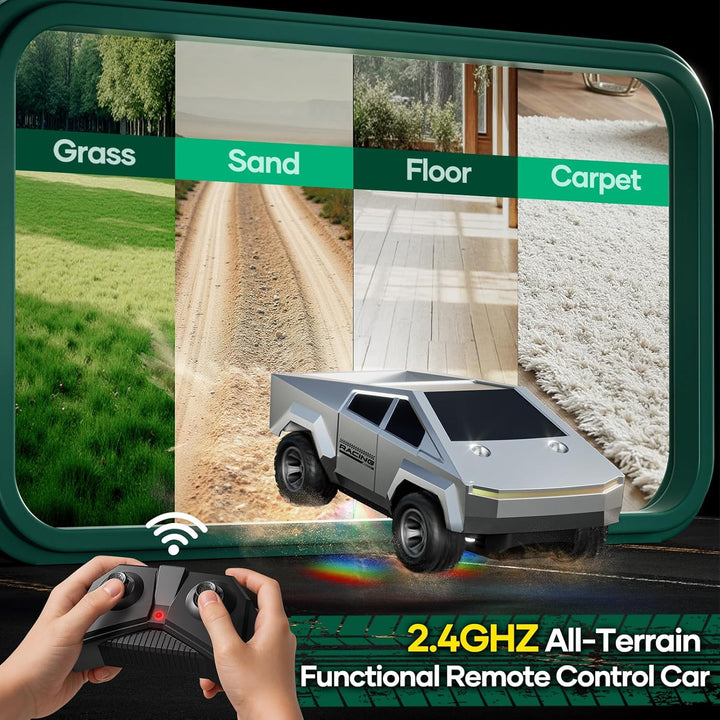 HOMETALL Coche de Control Remoto Camiones RC - Camión RC 2WD Juguet...
