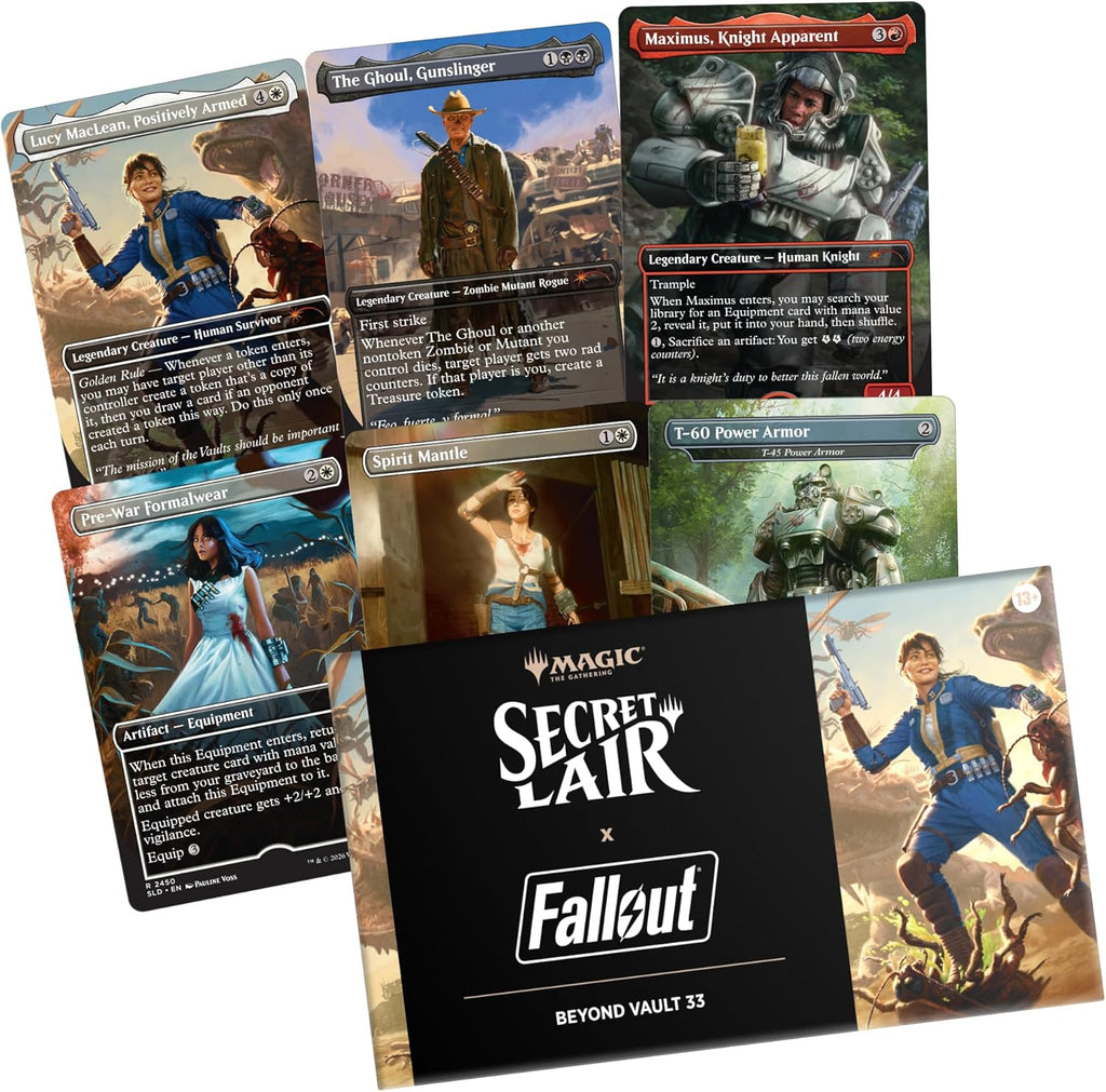 Magic: Gathering - Guarida Secreta x Fallout: Beyond Vault 33 (sin papel de aluminio)